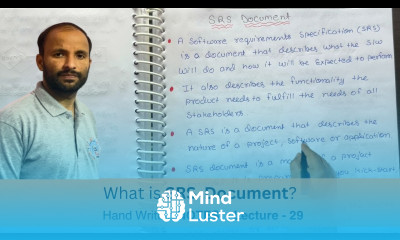 Software Requirement Specification SRS Document Software Engineering Tutorials Lec 29