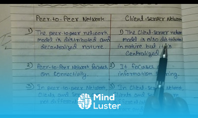 Lec 5 Difference between Client Server and Peer to Peer Network in Hindi Computer Network Tutorial