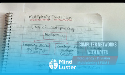 Lec 29 Frequency division multiplexing FDM Types of multiplexing Computer Networks in Hindi