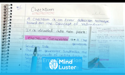 What is Checksum Error DetectionTechnique example Checksum in Computer Networks Tutorials