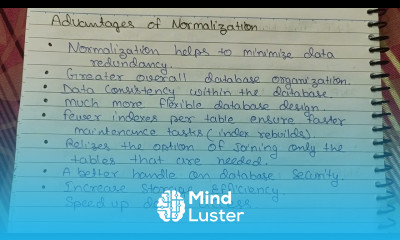 Lec 31 Advantages and disadvantages of Normalization in DBMS in Hindi