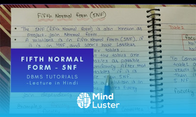 Lec 37 Fifth normal form 5NF Example DBMS Tutorials in Hindi