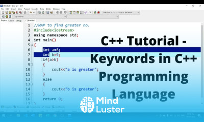 Explain Keyword with Program Token s Type C Programming language Tutorial Hindi 08