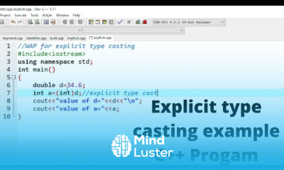 Explicit type casting in C with example implicit and explicit type conversion 15