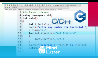 factorial program example C Tutorial for Beginners in Hindi 33