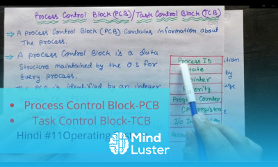 What are Process Control Block PCB and Task Control Block TCB Hindi Operating system tutorial 11