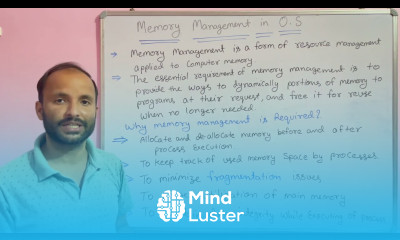 What is Memory Management in Operating System OS