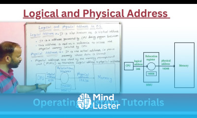 Explain Logical and Physical Address in Operating System OS in Hindi