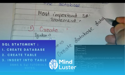 SQL Statements Create Database Create Table Insert Into Table with Example SQL Tutorials