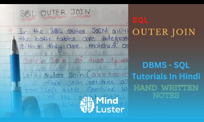 SQL OUTER JOIN overview and examples Sql Tutorial Cse Gyan