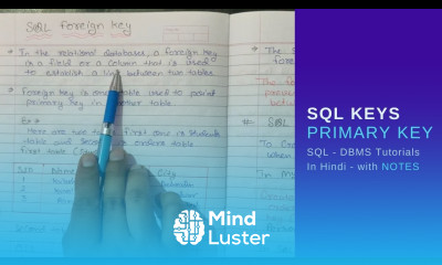 What is a foreign key explain with example SQL Tutorials in Hindi