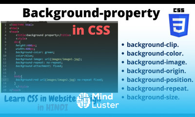 2 9 CSS Background Property in Hindi CSS tutorial cse engineering