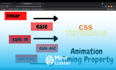 2 24 CSS animation timing function Property CSS Tutorials Website designing HINDI