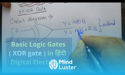 XOR gate digital logic gate in Hindi Circuit Diagram Truth table Logic Expression