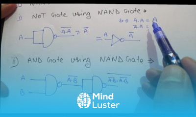Explain NAND as universal gate in Hindi Digital electronics