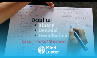 Octal to Decimal Binary Hexadecimal Hindi Number system conversion Digital electronics