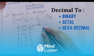 Decimal To Binary Octal Hexadecimal Number System conversion in Hindi CSE GYAN