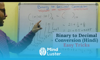 Convert Binary to Decimal conversion in Hindi Easy tricks and shortcut