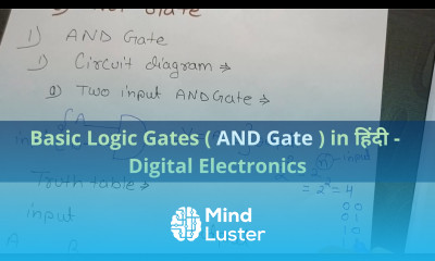 Basic Logic gates AND Gate Define Truth table Expression in Hindi Digital Electronic