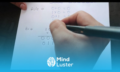 Binary multiplication rules and examples in digital electronics Hindi