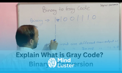 Gray Code in Digital Electronics Tutorial Gray code to Binary and Binary to Gray code in Hindi