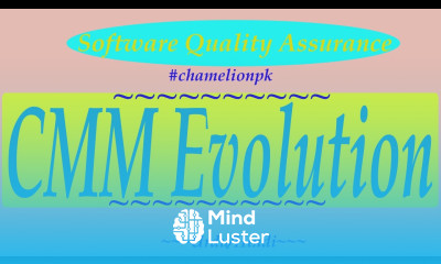 Lecture Evolution of Capability Maturity Model CMM