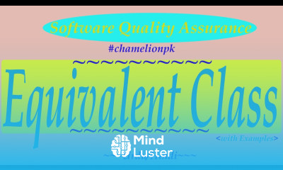 Lecture 12a 1 What is Equivalence Class