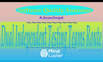 Lecture 13 2 Dual Independent Testing Teams Software Testing Implementations