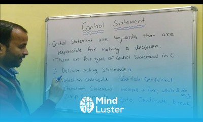 Control Statements in C Programming Language Control Flow Statement Tutorial in Hindi