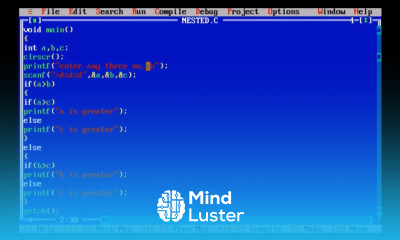 Nested If Statement Program Syntax Flow Chart C Programming Language