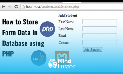 How to Insert Form Data into Database using PHP MySQL Xampp in Hindi