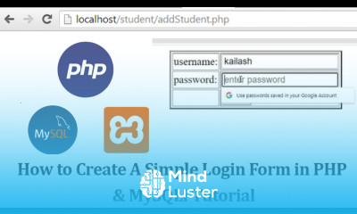Login form in Php and Mysql using Xampp in Hindi connect with database