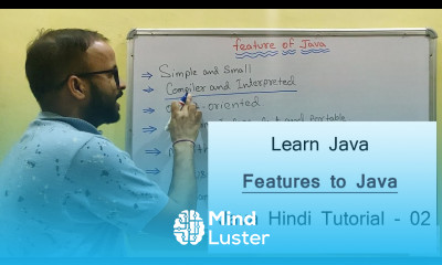 Features of Java Hindi Learn Java Programming 02