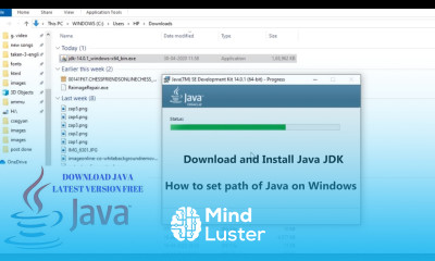How to download and install Java JDK on Windows 7 8 10 Set path in Java