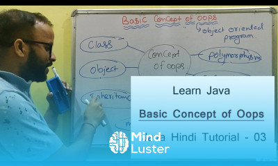 Basic Concepts of Oops Object Oriented Programming Java in Hindi 03 Learn java coding