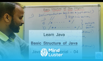 Basic structure of Java in hindi 04 Learn java cse gyan