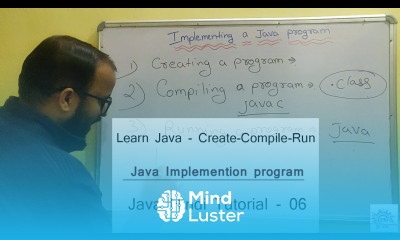 Implementing a Java program in Hindi 06 Learn Java CSE gyan