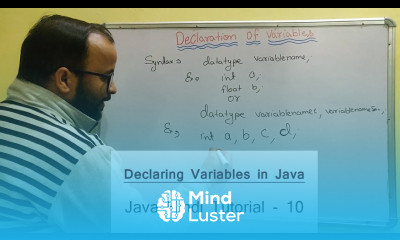 Declaration of variable in Java Hindi 11 Java tutorial
