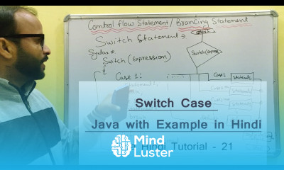 Switch statement in Java in hindi 21 Syntax Flowchart Program Java Tutorial