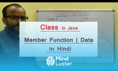 Explain Class in Java Hindi Member Data Member Function 28