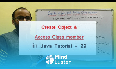Creating objects and accessing class members in Java Hindi 29 Java Tutorial beginners