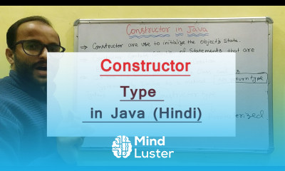 Constructor in Java Programming Hindi Java Tutorial 32 CSE Gyan