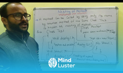 Nesting of method in Java Hindi Java Tutorials 36