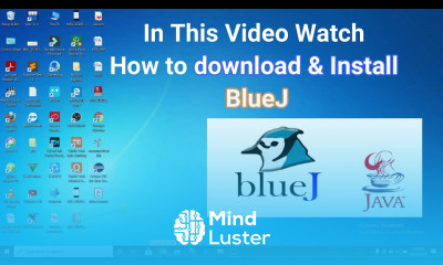 How to download and install BlueJ in Windows Java