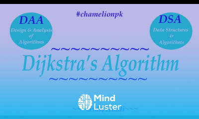 Dijkstra s Algorithm Example Urdu Hindi