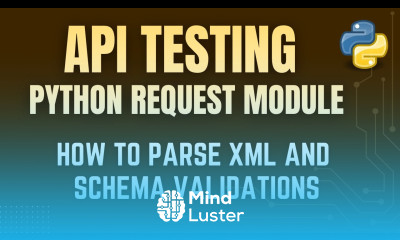 API Testing with Python Request Module Parsing XML Response Schema Validations by Mr Madan