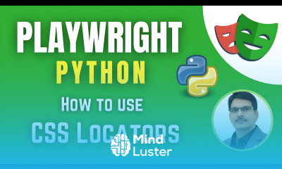 Playwright with Python Pytest How to use CSS Locators in Playwright Session 3