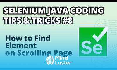 Selenium Java Coding Tips Tricks 8 How to Find Web Element on Scrolling Page Infinitely