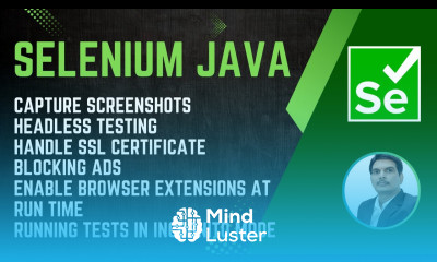 Session 38 Selenium with Java Screenshots Headless SSL Ad Block Extensions