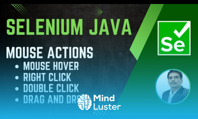 Session 35 Selenium with Java Mouse Actions Action Vs Actions